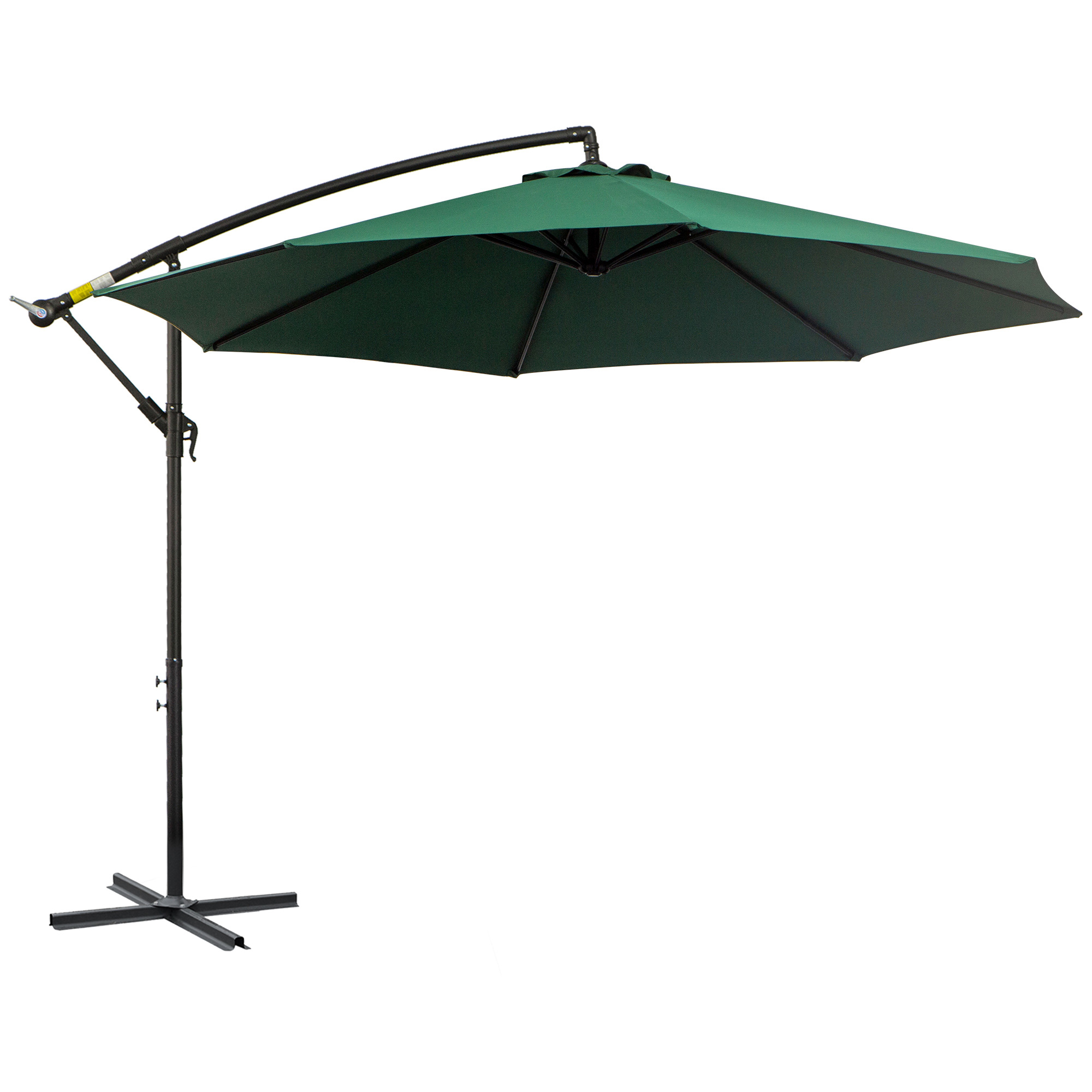 4goodz Zweefparasol Vierkant 247 Cm Met Parasolvoet